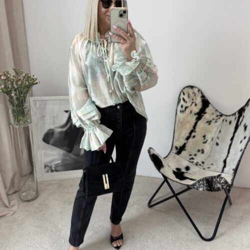 KOSZULA MGIEŁKA MIĘTA