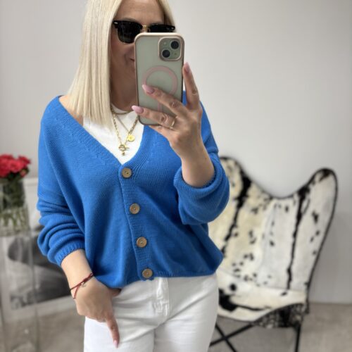 SWETEREK Z GUZIKAMI CHABROWY